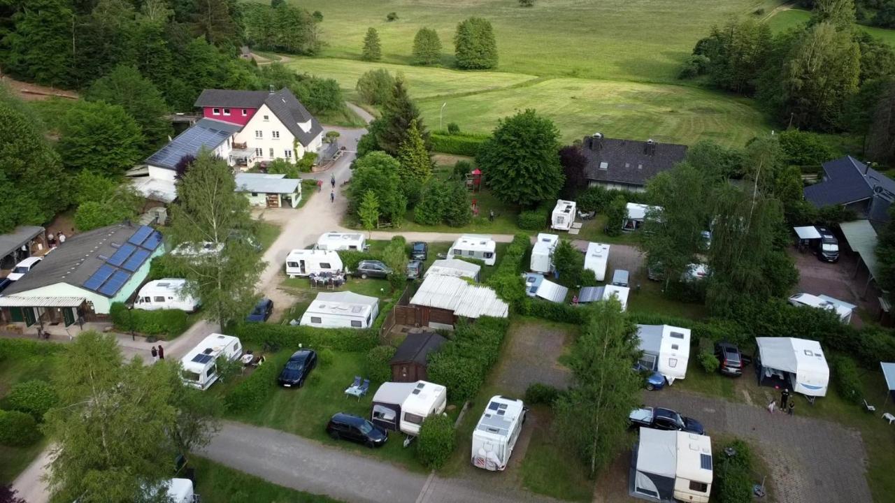 Camping Waldfrieden ザールブルク エクステリア 写真